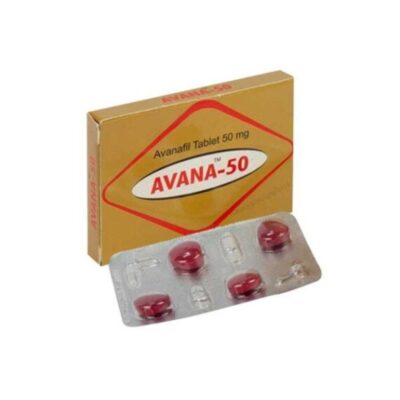 Avana 50 mg Avanafil Tablets