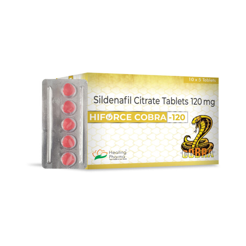 Cobra 120 Mg Sildenafil Tablet