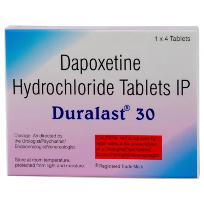 Duralast 30 mg (Generic Dapoxetine)