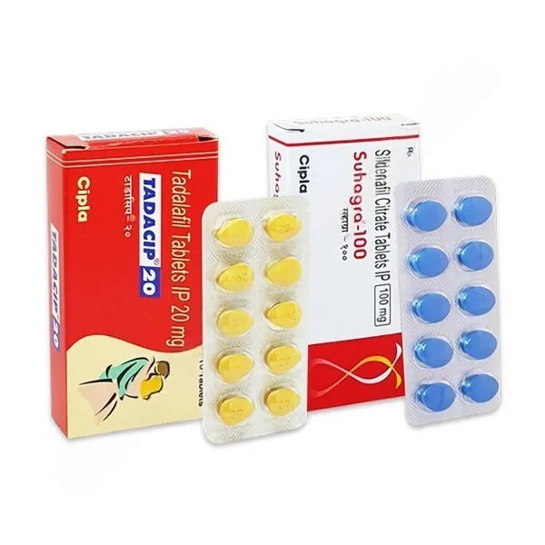 ED Duo Pack by Cipla (Sildenafil/Tadalafil)