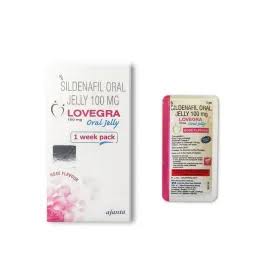 Lovegra Oral Jelly 100 mg (Sildenafil Citrate)