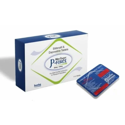 Mini Super P-Force Tablet (Sildenafil/Dapoxetine)