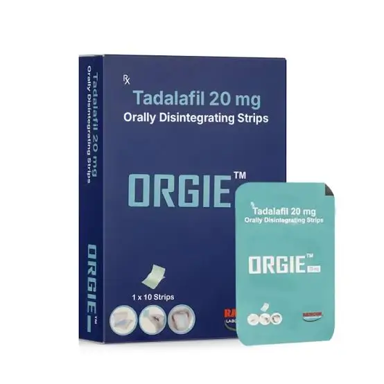 Orgie 20 Mg Oral Film (Tadalafil)