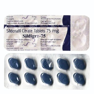 Sildigra 75 mg Tablet (Sildenafil Citrate)