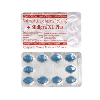 Sildigra XL Plus 150 mg (Sildenafil Citrate)