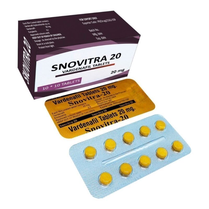 Snovitra Professional 20 mg (Vardenafil)