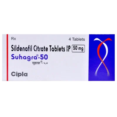 Suhagra 50 mg (Sildenafil Citrate)