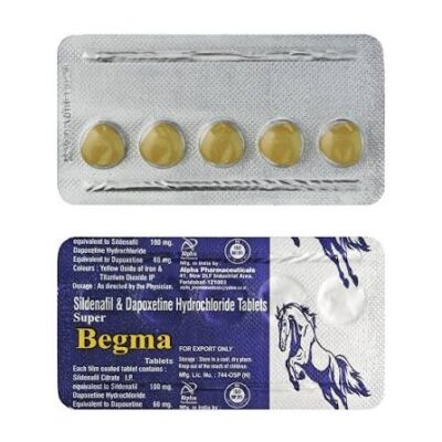 Super Begma Tablet (Sildenafil/Dapoxetine)
