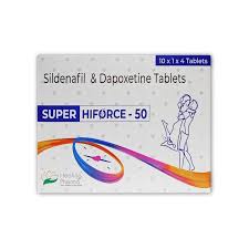Super Hiforce 50 mg Tablet (Sildenafil/Dapoxetine)