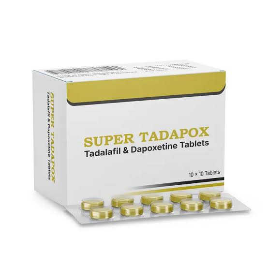 Super Tadapox Tablet (Tadalafil/Dapoxetine)