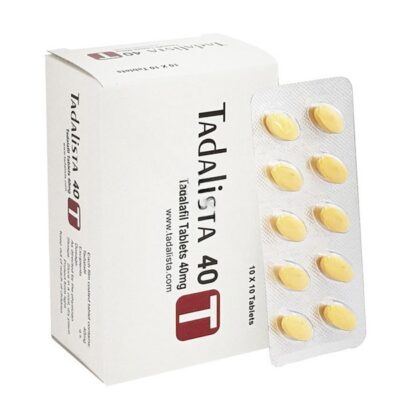 Tadalista 40 mg Tablet (Tadalafil 40mg)