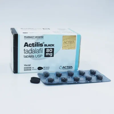 Actilis Black 80 mg Tablet (Tadalafil)