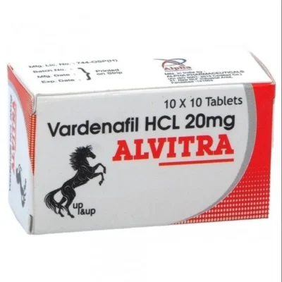 Alvitra 20 Mg Tablet (Vardenafil)
