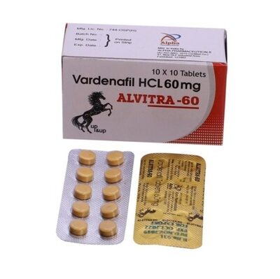 Alvitra 60 Mg Tablet (Vardenafil)