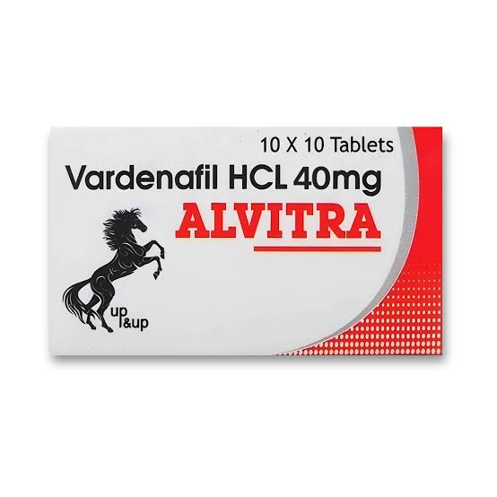 Alvitra 40 Mg Tablet (Vardenafil)