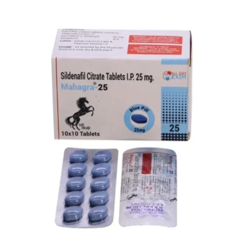 Mahagra 25 mg Tablet (Sildenafil Citrate)