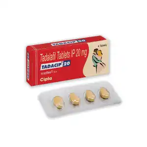 Tadacip 20 Mg Tablet (Tadalafil)