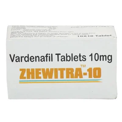 Zhewitra 10 Mg Tablet (Vardenafil)